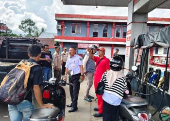 Satgas Hulu Sungai Utara Sidak SPBU untuk Pastikan Kelancaran Distribusi BBM