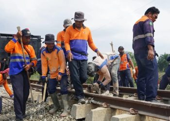 KAI Mempercepat Pemulihan Jalur Kereta di Sumbar, Sumut, dan Aceh Setelah Bencana