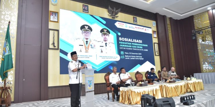 Pemkot Jambi Percepat Pembangunan Jargas untuk Rumah Tangga