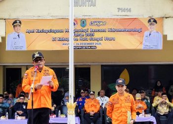 Pemkab Hulu Sungai Utara Gelar Apel Kesiapsiagaan Bencana Hidrometeorologi