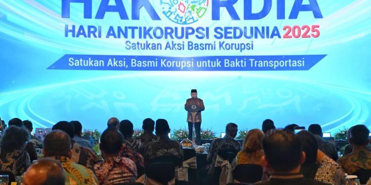 Menhub Dudy Ajak Kemenhub Jaga Integritas di Hari Antikorupsi Sedunia