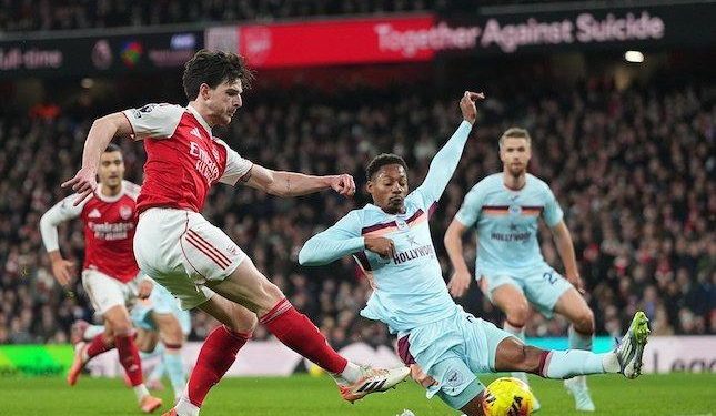 Arsenal Menang 2-0 atas Brentford, Pertahankan Posisi Puncak Klasemen