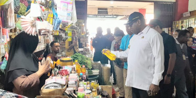 Pemkab Merauke Pantau Stabilitas Harga dan Stok Pangan Jelang Nataru 2025/2026