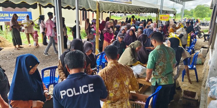 Pasar Murah di Hulu Sungai Utara Bantu Stabilkan Harga Jelang Nataru