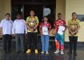 Tim Voli Pervomer Sabet Dua Emas di Porprov II Papua Selatan, Kapolres Merauke Berikan Penghargaan