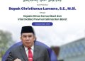 Christianus Lumano Dilantik sebagai Kadiskominfo Kalbar, Fokus pada Transformasi Digital