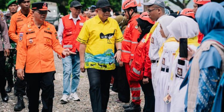 Simulasi Bencana di Banggai Uji Kesiapan Penanganan Darurat