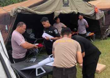 Polri Pasang Starlink di 76 Lokasi Bencana untuk Memulihkan Komunikasi