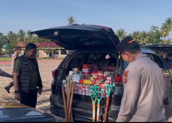 Kapolres Pidie Jaya Salurkan Bantuan untuk Korban Banjir