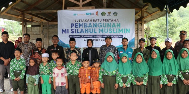 Wakil Bupati Bojonegoro Dukung Pembangunan MI Silahul Muslimin