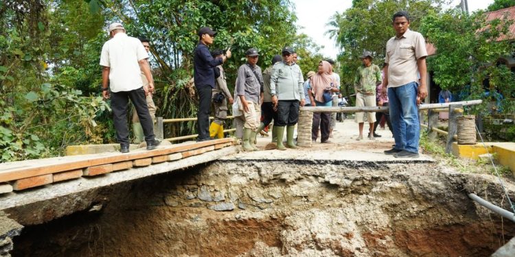Pemkab Tanah Datar Percepat Pemulihan Akses di Malalo Pascabencana