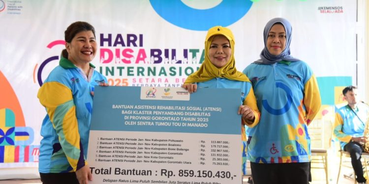 Bantuan ATENSI Dukung Layanan Disabilitas di Gorontalo pada Hari Disabilitas Internasional