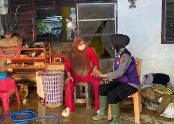 Marlina Wiguna Lumban Tobing Bantu Pandu Helikopter ke Desa Terisolasi di Tapanuli Tengah