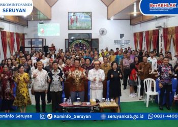 Bupati Seruyan Ajak Warga Tingkatkan Kepedulian Sosial dalam Perayaan Natal