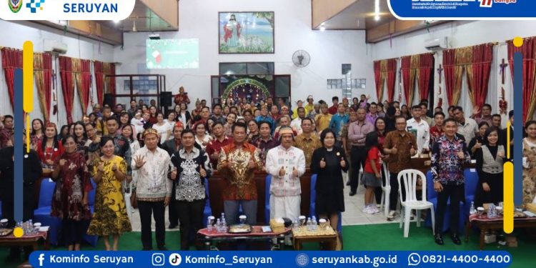 Bupati Seruyan Ajak Warga Tingkatkan Kepedulian Sosial dalam Perayaan Natal