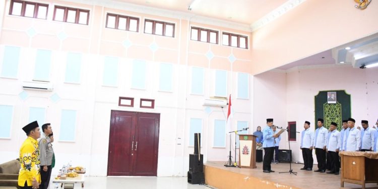 Pelantikan BKPRMI Pulang Pisau, Bupati Tekankan Pembinaan Generasi Qur’ani