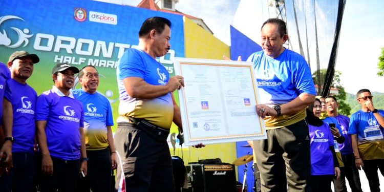 Logo Gorontalo Half Marathon Resmi Terdaftar Sebagai Merek