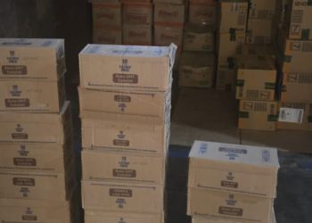 PT. Prima Agro Aceh Berikan Bantuan untuk Posko Polda Aceh di Bandara Kualanamu