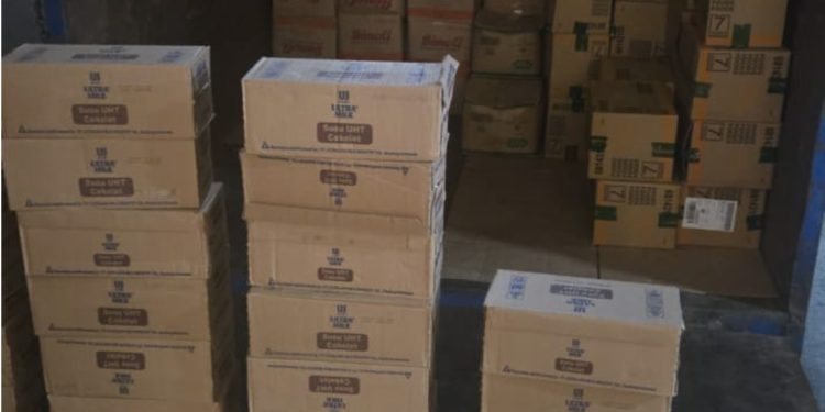 PT. Prima Agro Aceh Berikan Bantuan untuk Posko Polda Aceh di Bandara Kualanamu