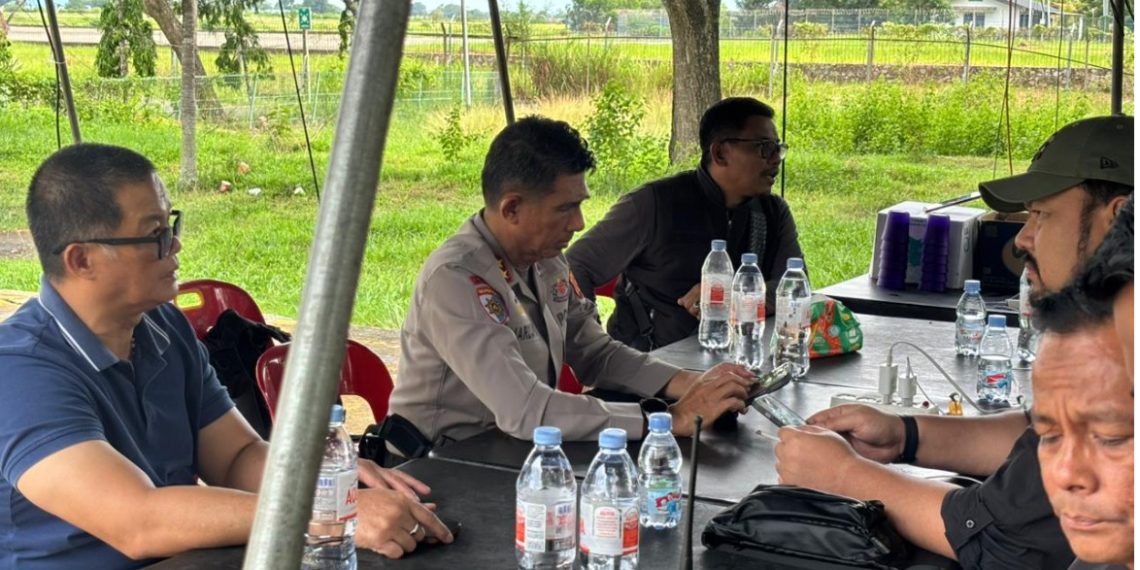 Kapolda Aceh Kunjungi Posko Tanggap Bencana di Bandara Sultan Iskandar Muda