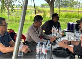 Kapolda Aceh Kunjungi Posko Tanggap Bencana di Bandara Sultan Iskandar Muda