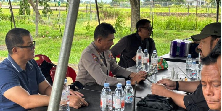 Kapolda Aceh Kunjungi Posko Tanggap Bencana di Bandara Sultan Iskandar Muda