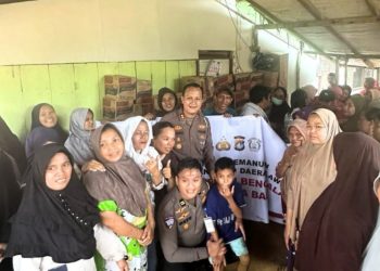 Polda Sulbar dan Bhayangkari Salurkan Bantuan ke Daerah Banjir Bandang di Sumbar