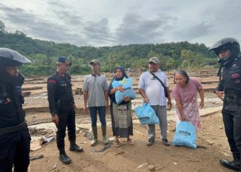 Polda Sumbar Salurkan Bantuan untuk Korban Bencana di Pauh