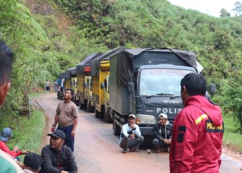 Kapolres Aceh Tengah Distribusikan Bantuan ke Daerah Terpencil di Linge