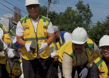 Pemasangan Paving Jalan di Desa Mojogede Tingkatkan Infrastruktur