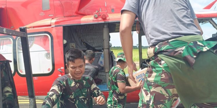 BNPB Lakukan Operasi Udara untuk Distribusi Bantuan di Tapanuli Tengah