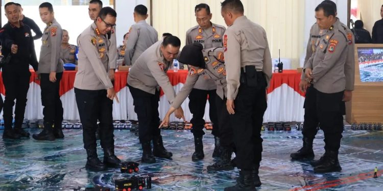 Polda Kepulauan Bangka Belitung Gelar TFG Apel Kasatwil 2025