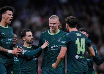 Manchester City Ungguli Real Madrid 2-1 di Santiago Bernabeu