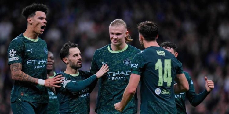 Manchester City Ungguli Real Madrid 2-1 di Santiago Bernabeu