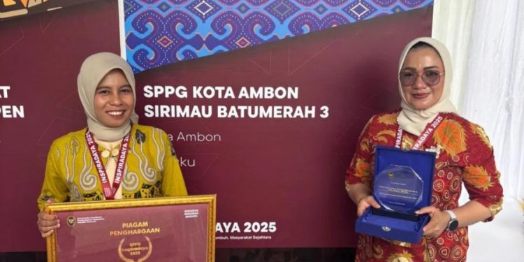 SPPG Polda Maluku Dapat Penghargaan di SPPG Inspiradaya 2025
