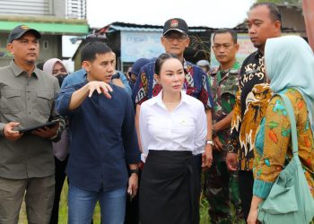 Li Claudia Chandra Tinjau Pembangunan TPS BIN Tertutup di Batam