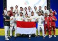 Tim Bulu Tangkis Putra Indonesia Sabet Emas di SEA Games 2025 Usai Kalahkan Malaysia