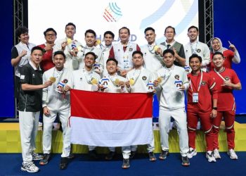 Tim Bulu Tangkis Putra Indonesia Sabet Emas di SEA Games 2025 Usai Kalahkan Malaysia