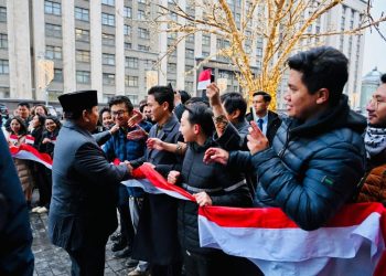 Sambutan Hangat Diaspora Indonesia untuk Presiden Prabowo di Rusia