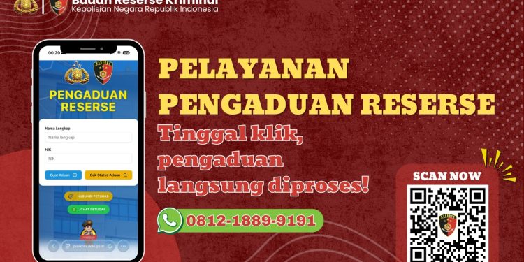 Wakapolri Resmikan Aplikasi Pengaduan Reserse Terbaru