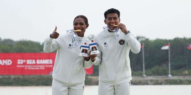 Tim Canoe Indonesia Raih Emas di SEA Games 2025