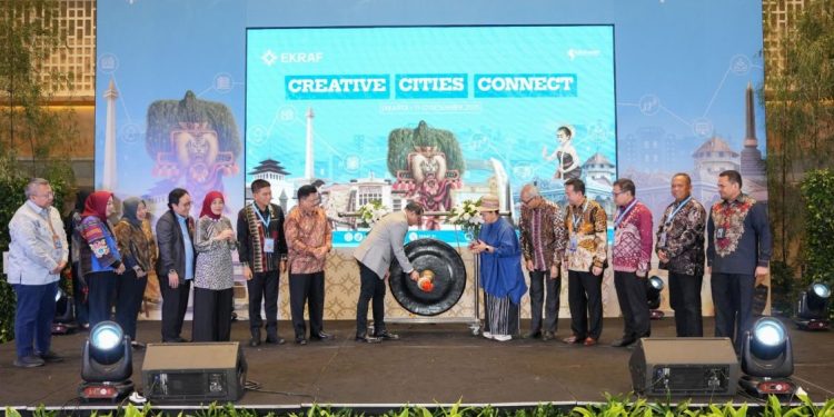 Forum Creative Cities Connect 2025 Resmi Dibuka di Jakarta
