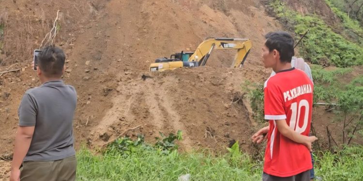 Pemulihan Jalan Nasional Taput-Sibolga Tersisa 16 Kilometer