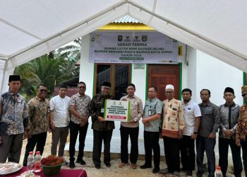 Pemko Dumai dan BAZNAS Tingkatkan Program Rumah Layak Huni