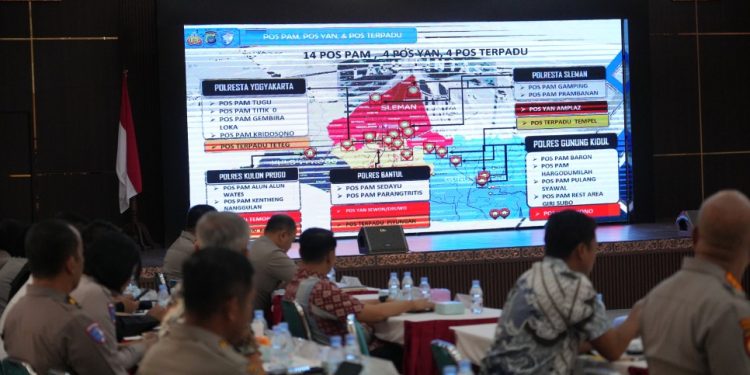 Polda DIY Siapkan Strategi Lalu Lintas dan Mitigasi Bencana untuk Ops Lilin Progo 2025