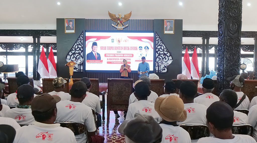 Becak Listrik di Lumajang Dukung Transportasi Berkelanjutan