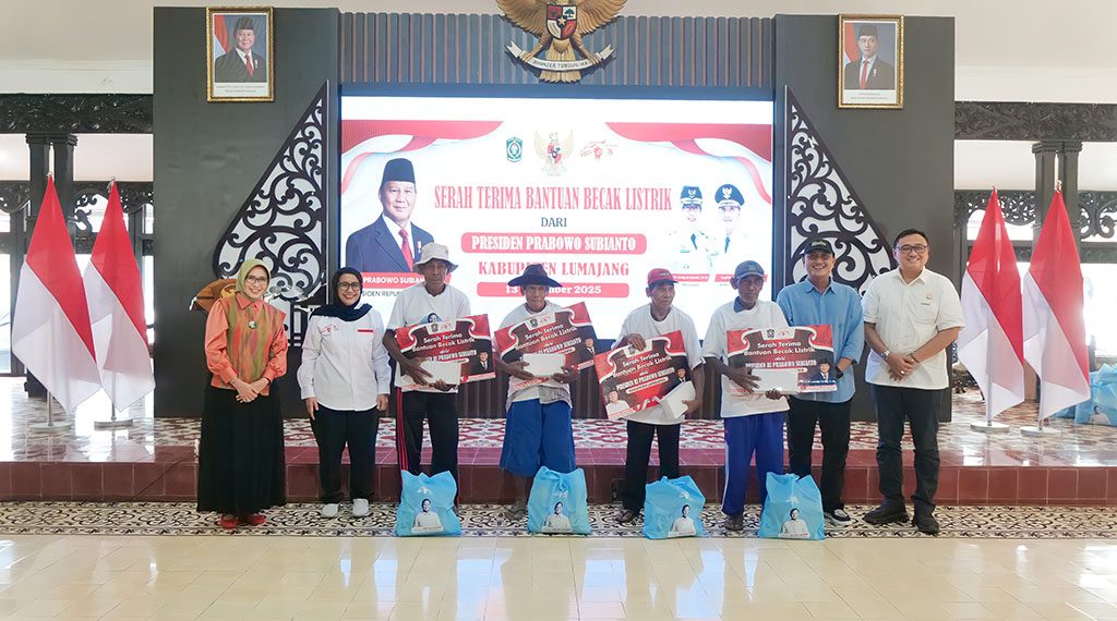 Pemkab Lumajang Dorong Efisiensi Transportasi dengan Becak Listrik