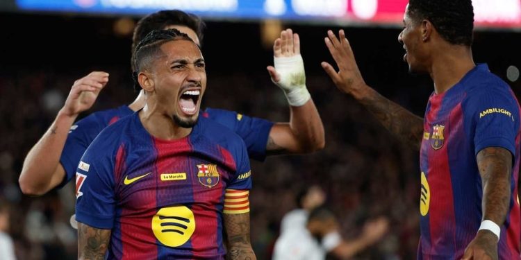 Barcelona Pertahankan Posisi Puncak La Liga Usai Kalahkan Osasuna