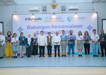 Kemkomdigi dan MyRepublic Sediakan Internet Gratis untuk Sekolah Terdampak Banjir di Sumut