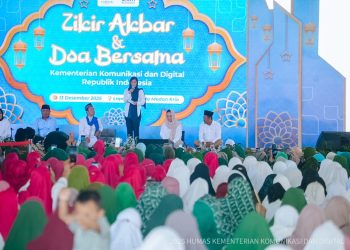 Kemkomdigi Distribusikan 6,5 Ton Bantuan Sembako di Deli Serdang